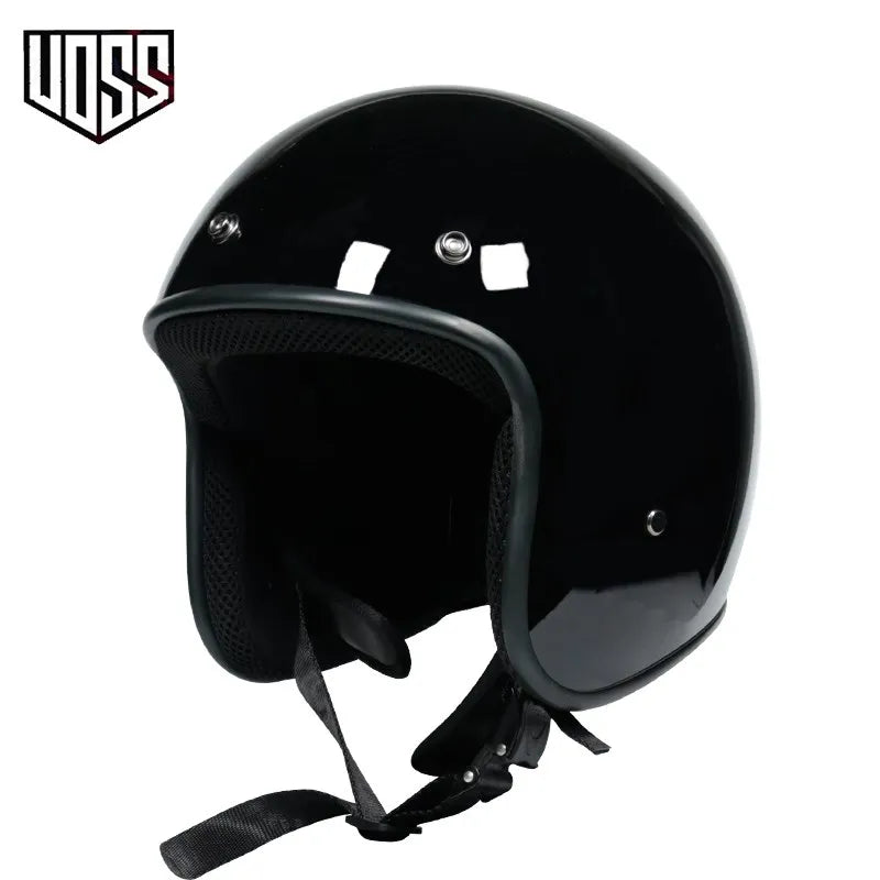Free Shipping DOT approved retro motorcycle helmet casco 3/4 open face helmet cafe racer helmet chopper helmet capacete