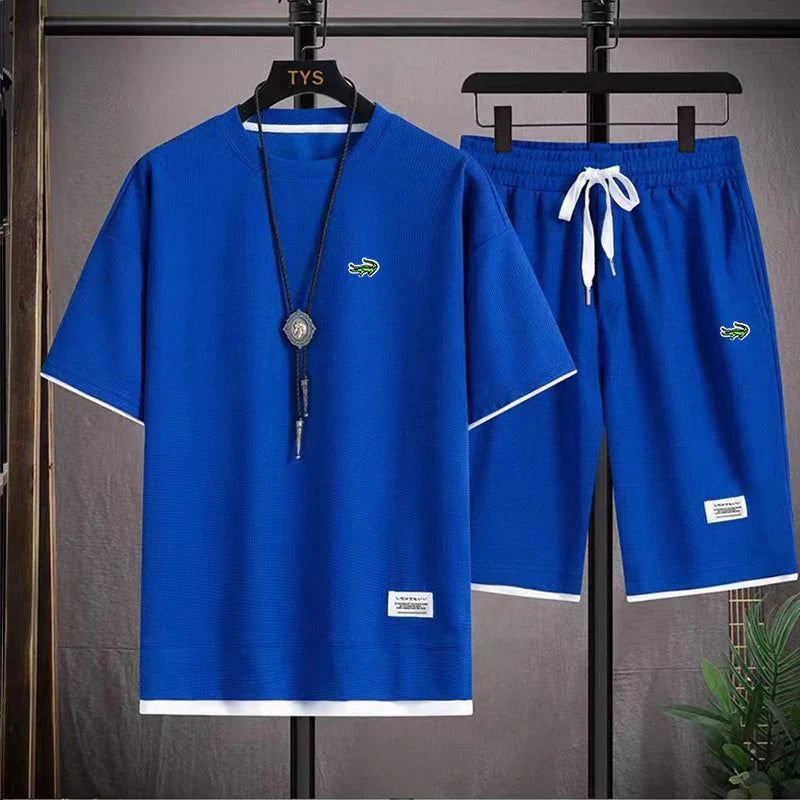 Quick Dry Men's Sports Suit Summer New Men's