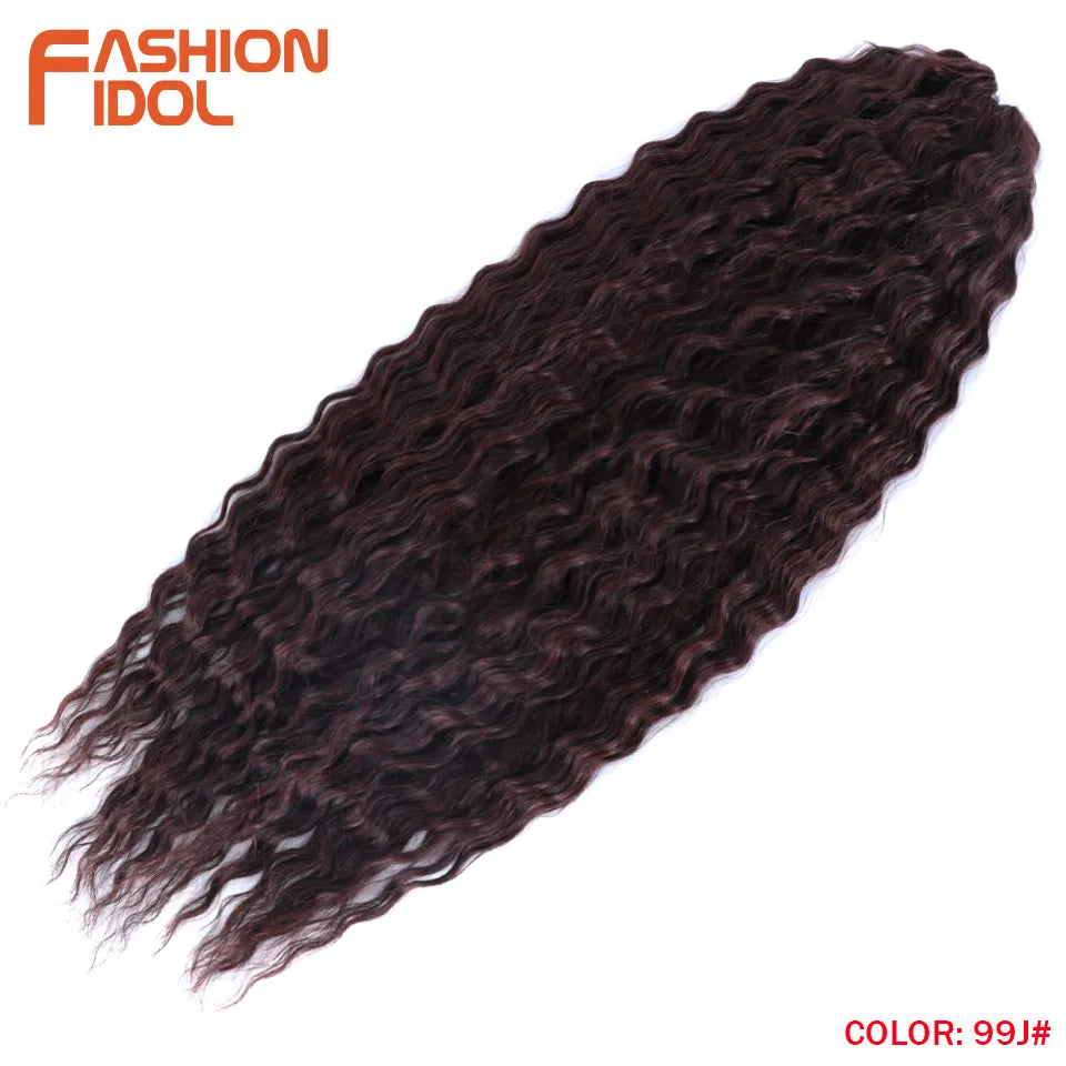 Ariel Hair Synthetic Twist Crochet Curly Hair 24