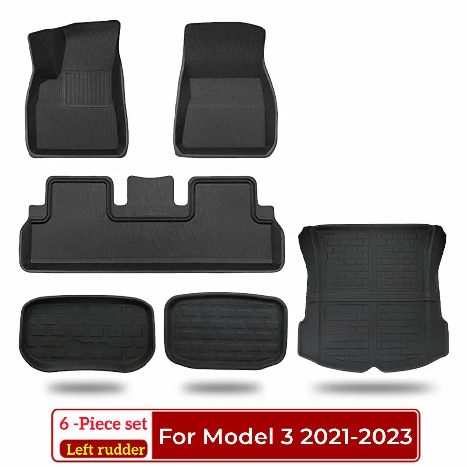 Model Y Model 3 Floor Mat 2017-2023 Luggage