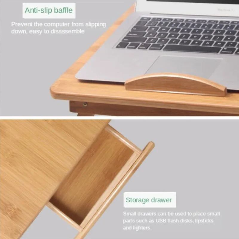 Cooling Fan Laptop desk Portable Adjustable Foldable Computer