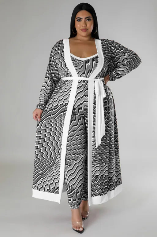 Wmstar Plus Size Dress Sets 2 Piece Outfits