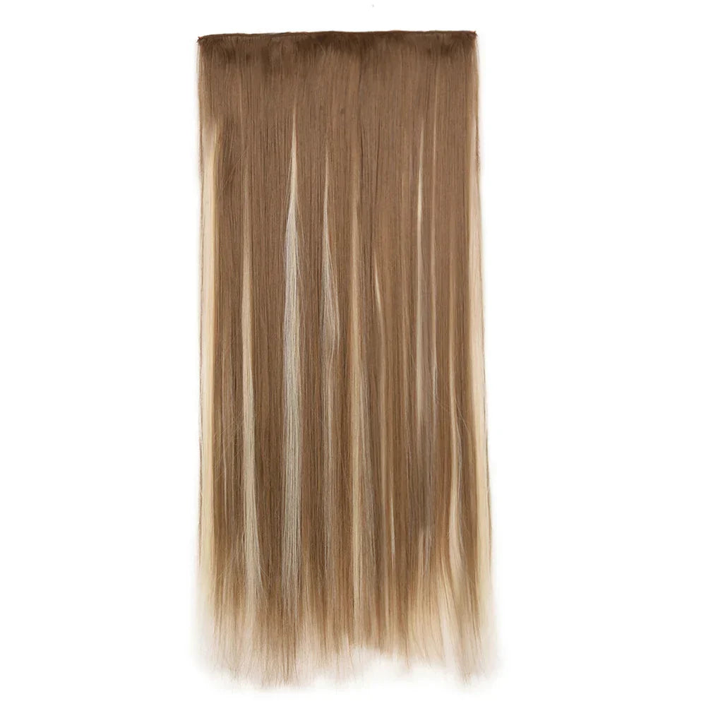 Synthetic Clip in Hair Extensions 6 Pcs/Set 16