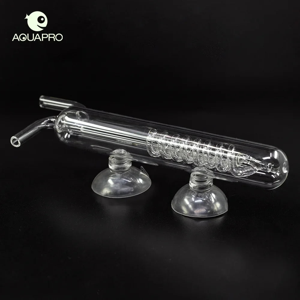 Aquapro Glass Spiral CO2 Diffuser Atomizer with Bubble