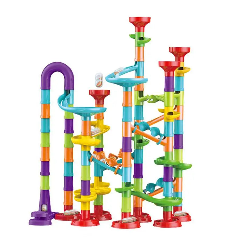 Marble Run Set Maze Race Building Blocks 3D