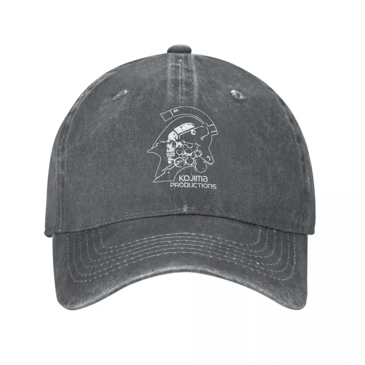Vintage Washed Cotton Metal Gear Kojima Productions Baseball