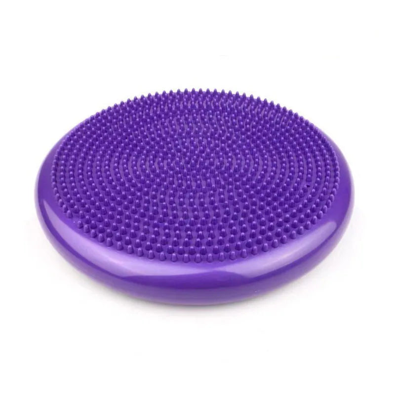 Yoga Balls Massage Pad Inflatable Stability Wobble Balance