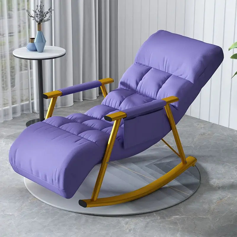 Nordic Rocking Chair, Deck Chair Lazy Household BalconyAdult