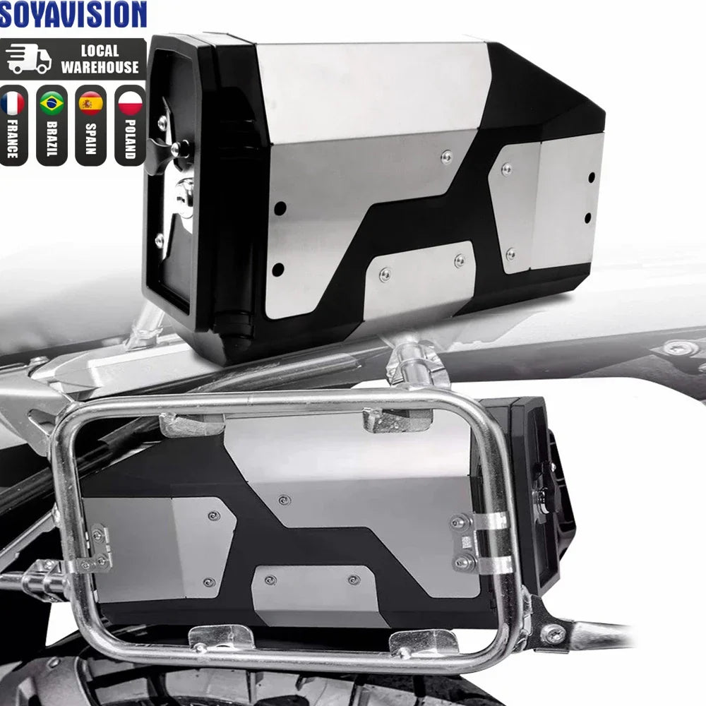 Motorcycle Bracket Aluminum Decorative 4.2L Tool Box
