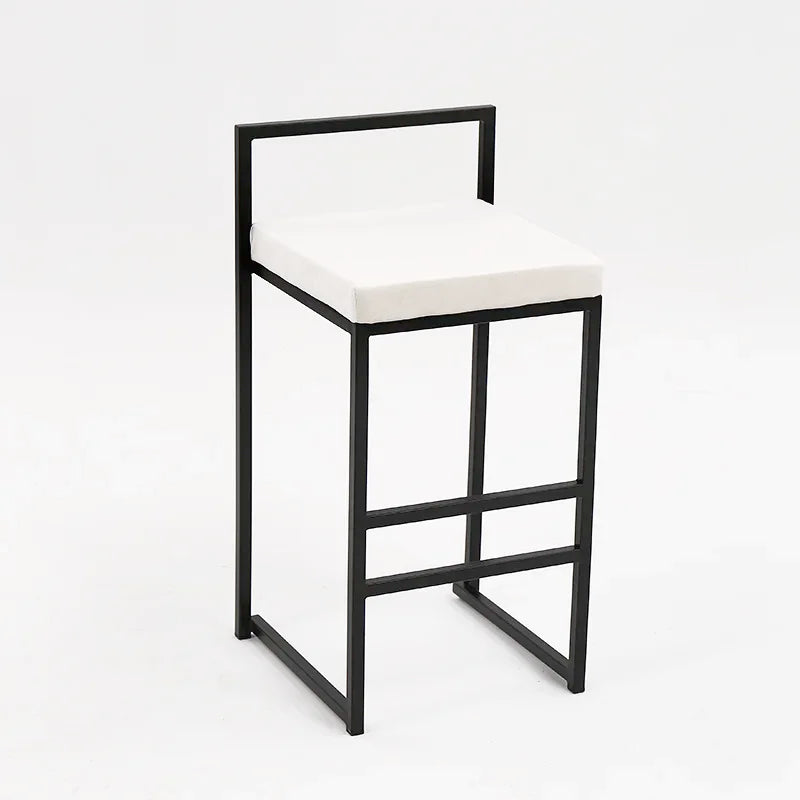 Reinforce Counter Bar Stool Metal Nordic Design European