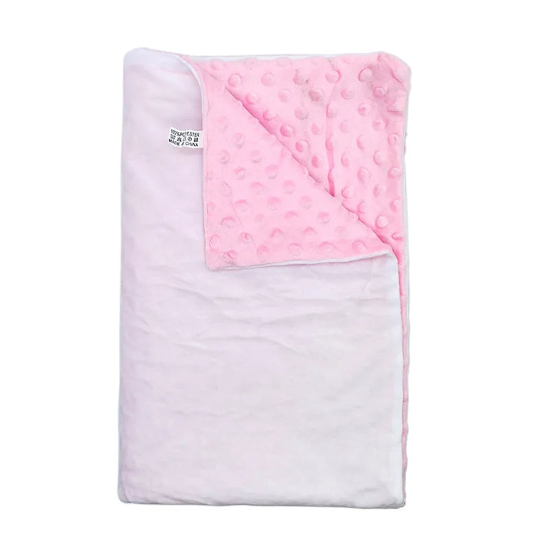 DHL30pcs Sublimation DIY White Blank Short Plush Double