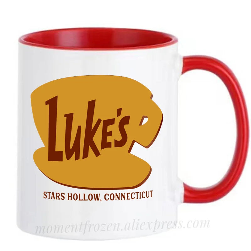 Lukes Luke's Diner Mugs Coffee Mugs Tea Cups