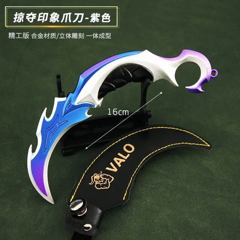 16CM Valorant Game Peripheral Shadow Sect Claw Blade