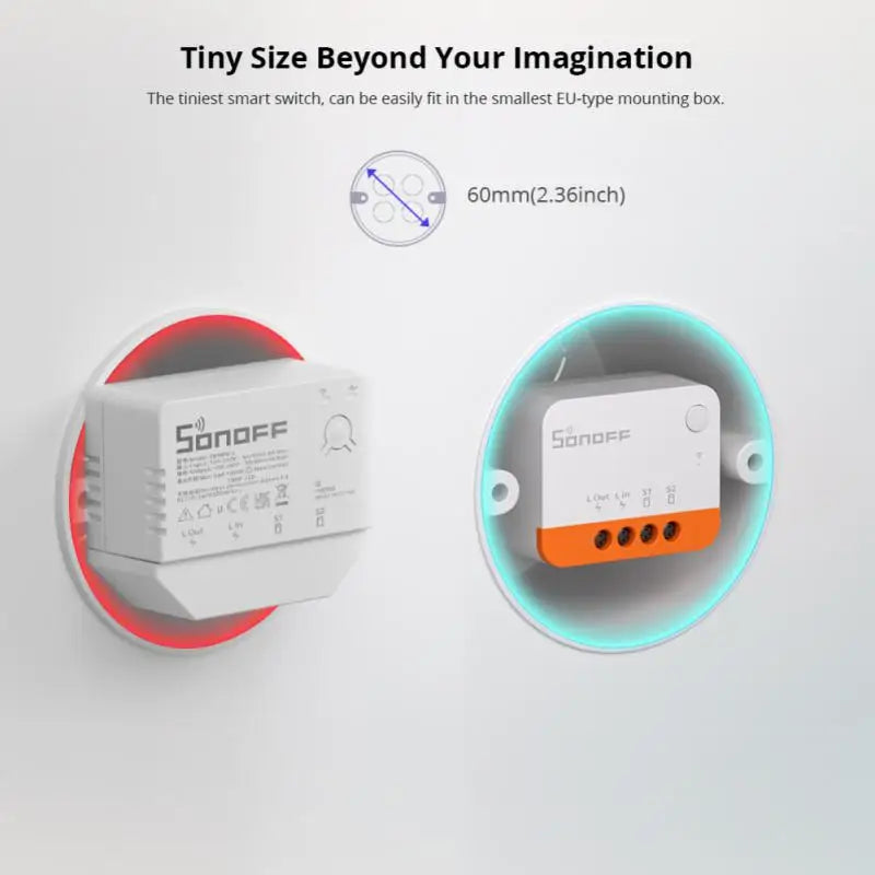 1/10 SONOFF ZBMINI-L2 No Neutral Wire Required Extreme