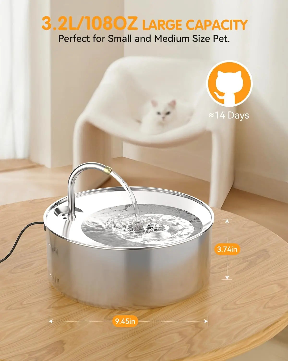 stainless steel feeding and watering supplies for dogs