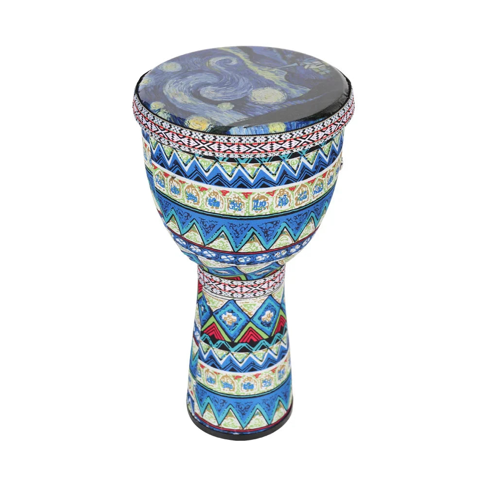 African Hand Drum 8 Inch Portable Djembe Drum