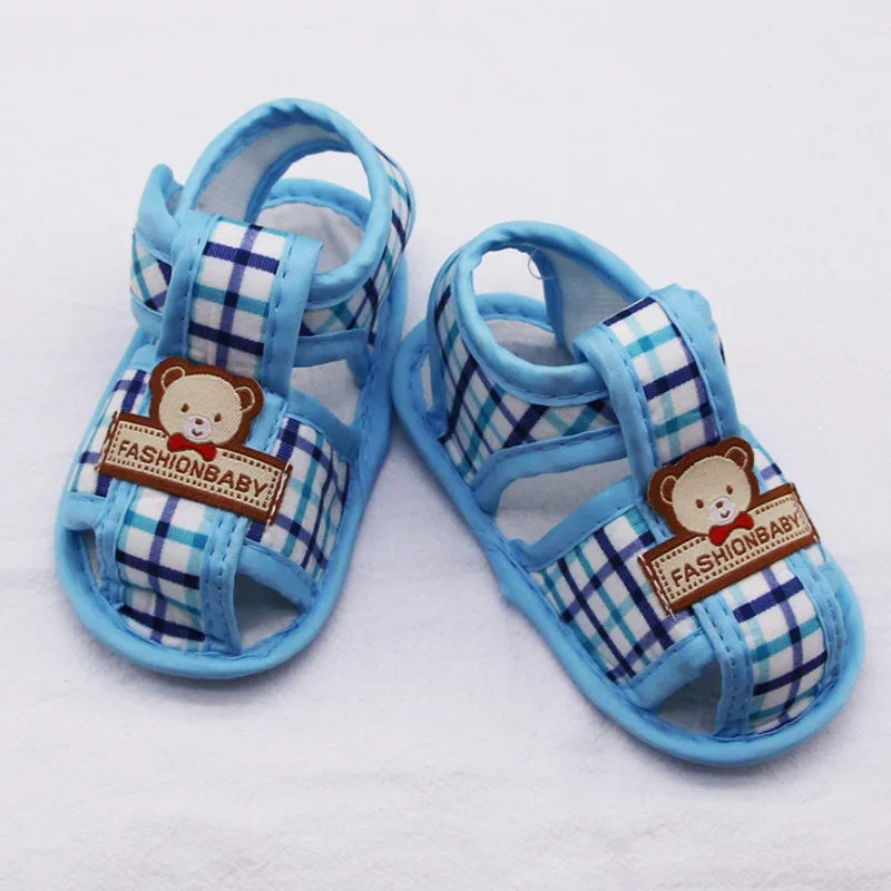 Baby Sandals Toddler Boy Girl Bear Pattern Hollow