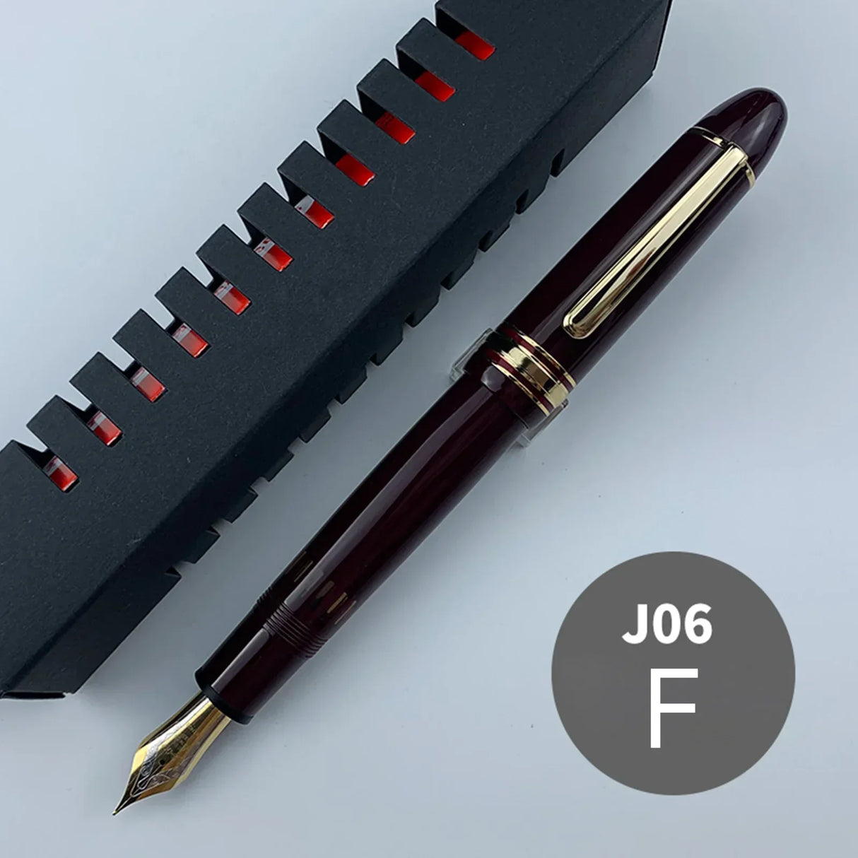 New Yongsheng 630 Resin Brief Fountain Pen NO.8