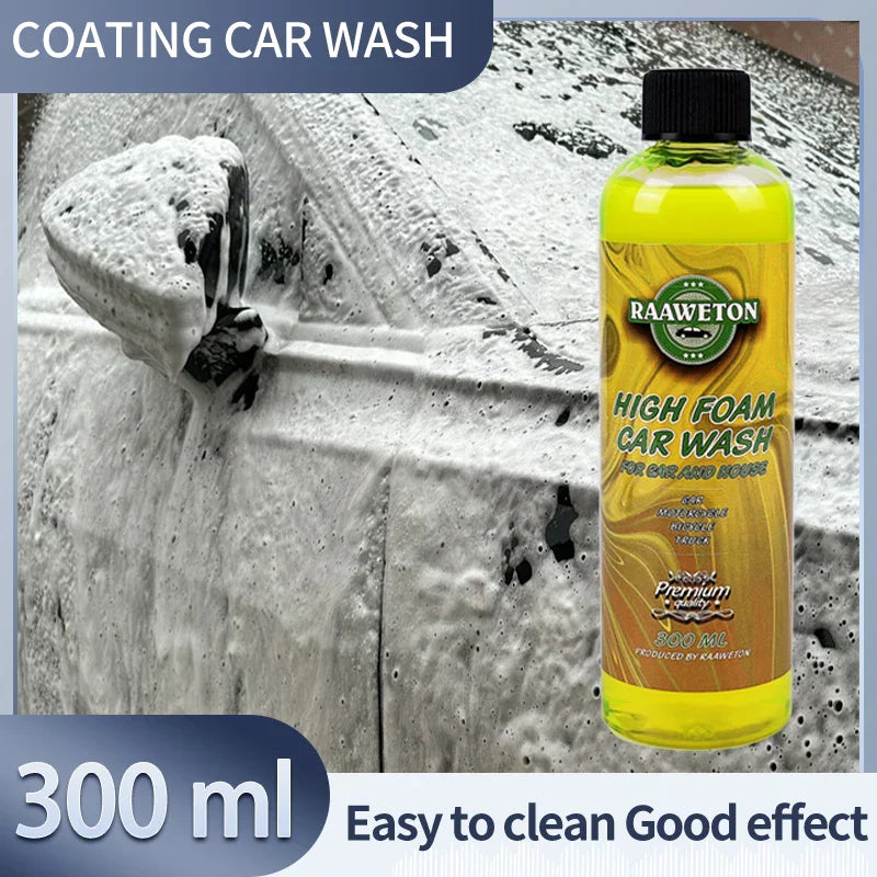 300ml High Foaming Car Wash Liquid Deep Cleaning