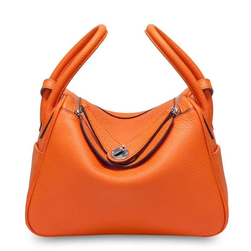 100 Cow Leather Lady Lindi Bag Brand Shoulder