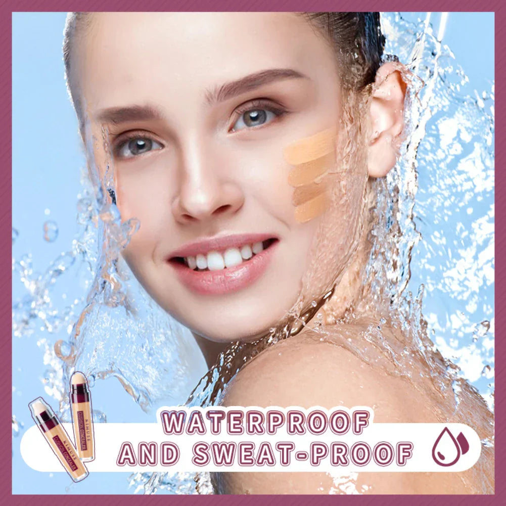 6 Colors Concealer Stick Foundation Full Cover Dark