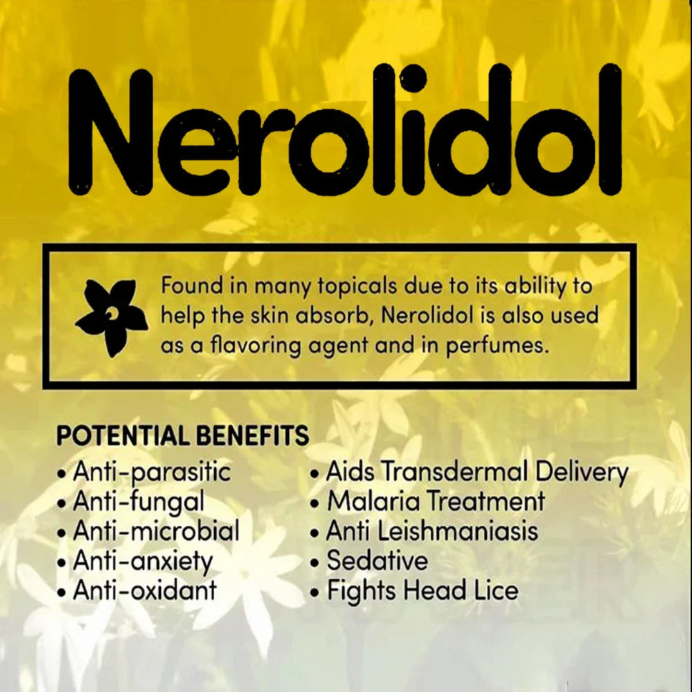 Organic food grade 10-30ml Nerolidol terpenes oil with