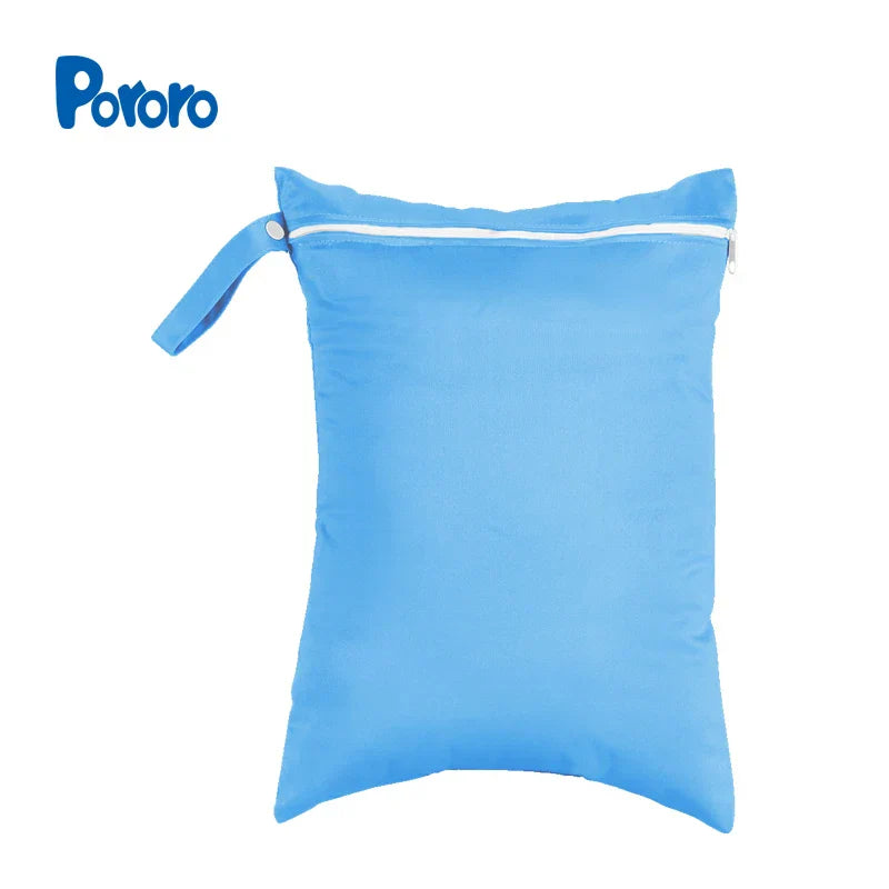 30*40cm Zippered Nappy Wetbags Waterproof Wet Dry Bag