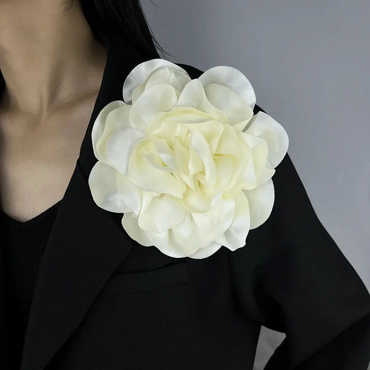19cm Large Flower Brooch Clip Handmade Clothing Accessory