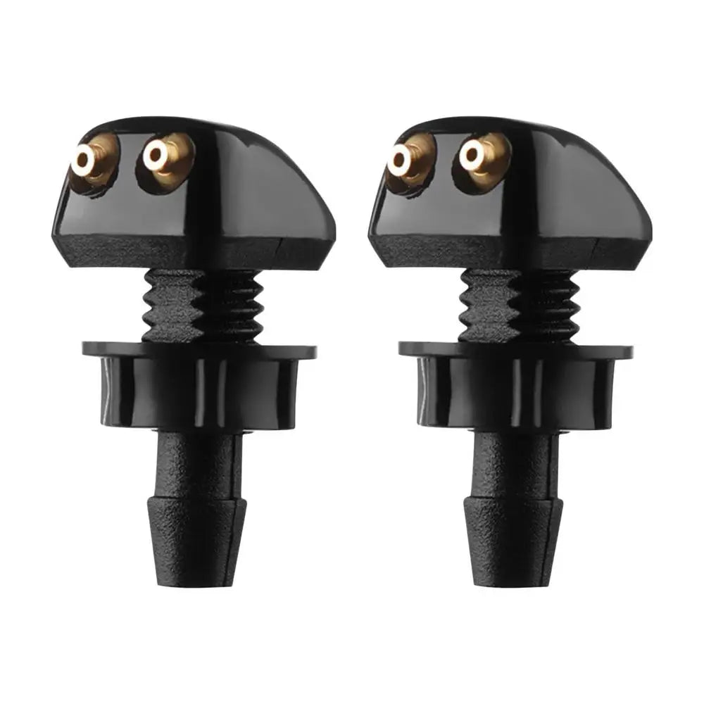 1 Pair Car Front Windshield Washer Wiper Nozzle