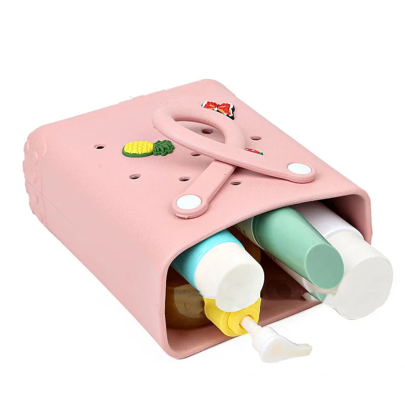 Women's Cartoon Pattern Handbags Waterproof EVA Handmade DIY