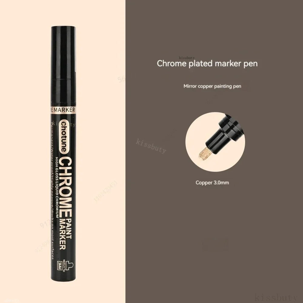 1/3pcs Mirror Marker Pen DIY Reflective Paint Pens