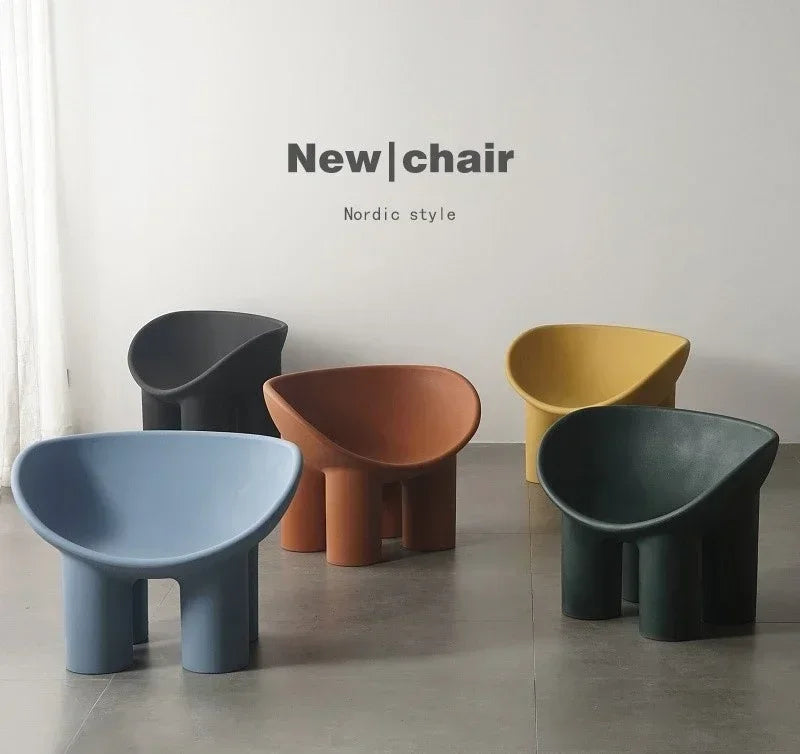 Elephant Leg Chair Nordic Designer Single Simple Ins