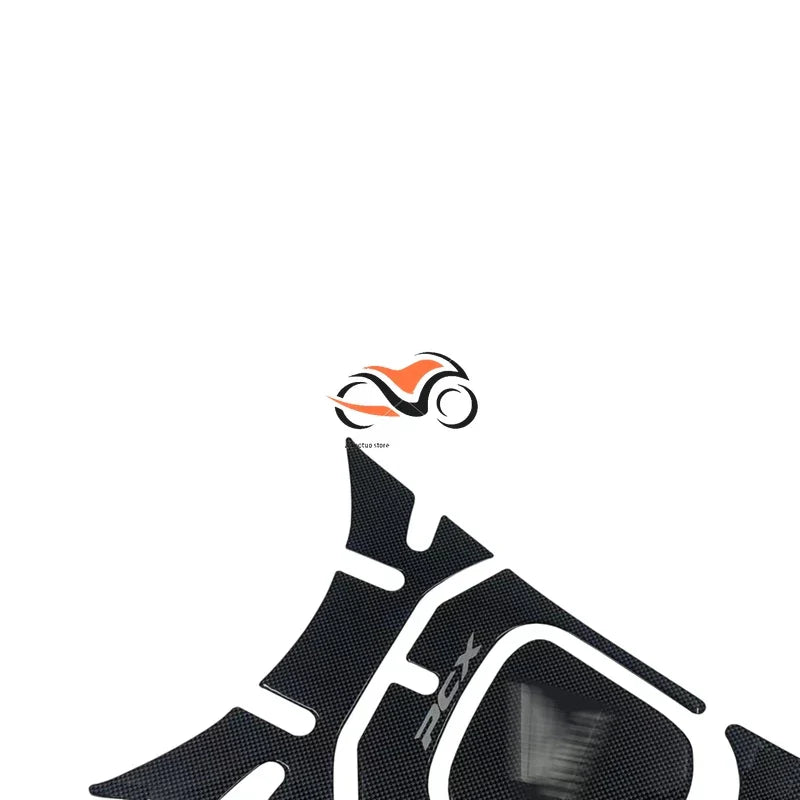5D Carbon Fiber Motorcycle Stickers Tank Pad Protector