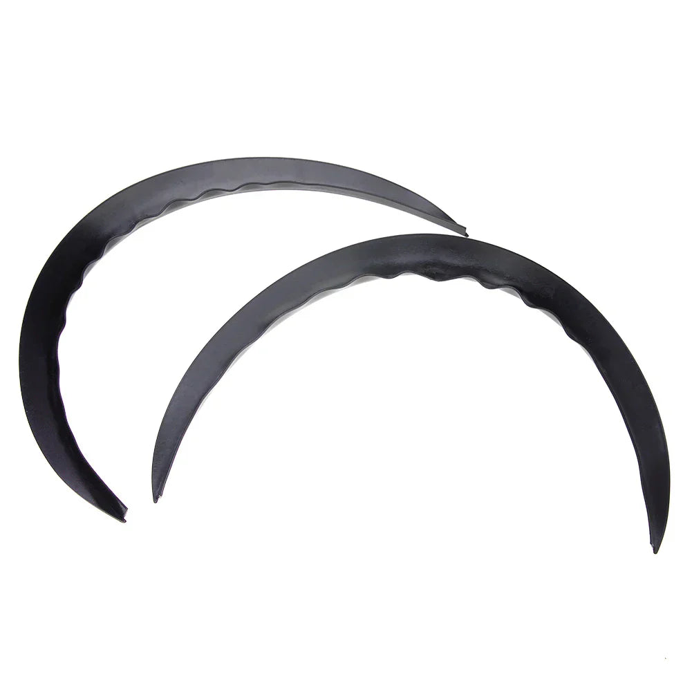 2pcs Universal Arch Wheel Eyebrow Fender Strip Lip