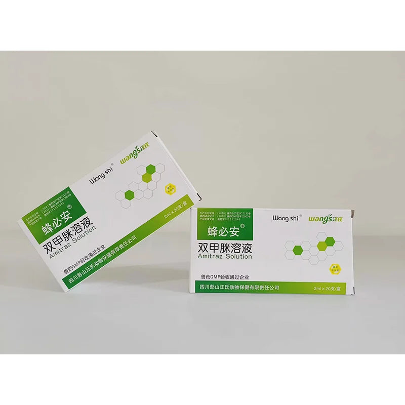Wangshi Amitraz Solution 40ML Apiculture Varroa Treatment Beekeeping
