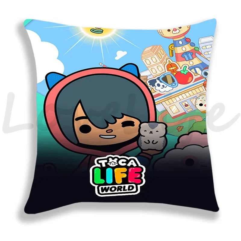 Toca Life World Pillow Case Home Decorative Toca