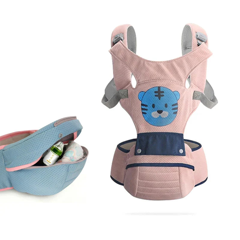 Breathable Ergonomic Baby Carrier Backpack Portable Infant Baby