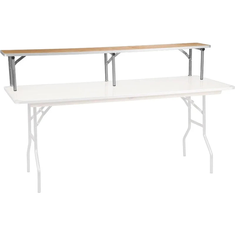 72'' x 12'' Birchwood Bar Top Riser