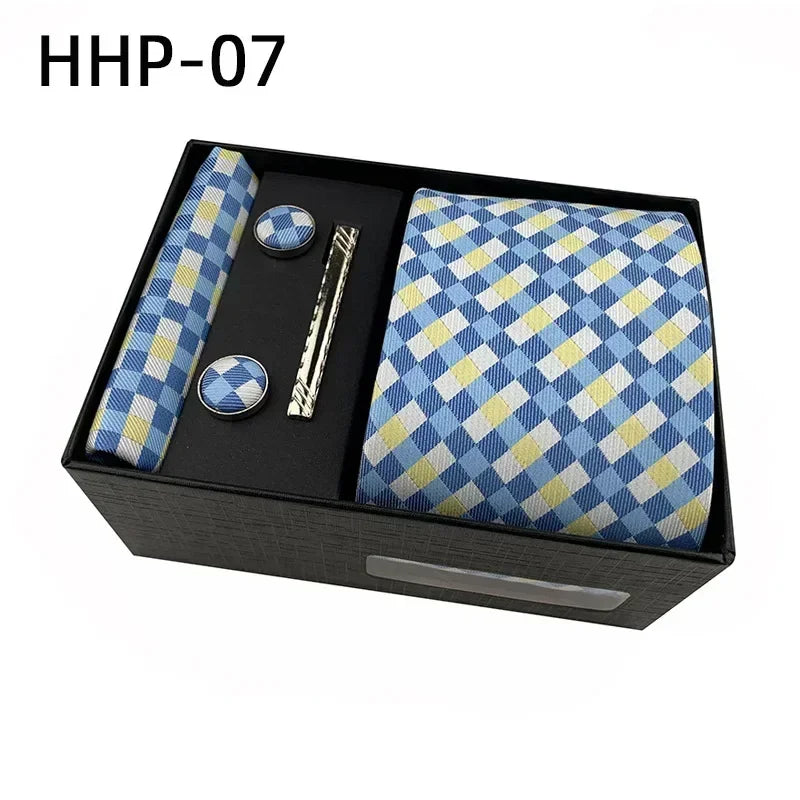 Luxury Tie Set Gift Box for Men Jacquard