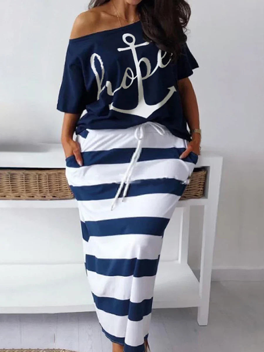 LW Plus Size matching sets Two Piece dress