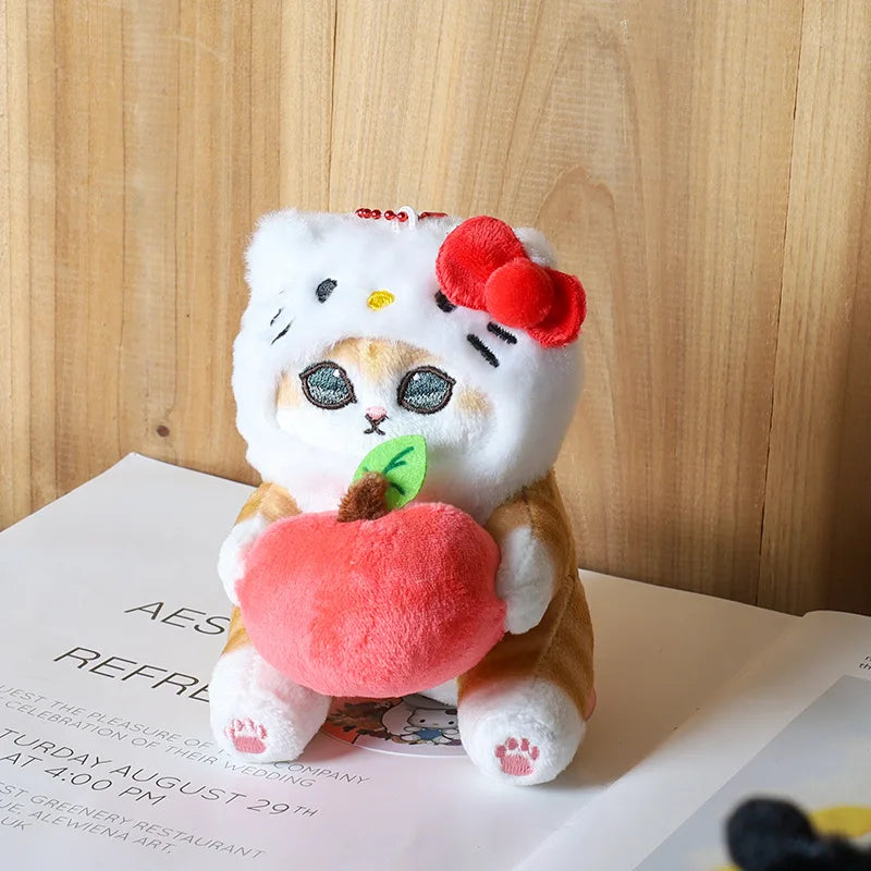 Sanrio Keychain Kuromi Ugly Fish Cat Cinnamoroll Crossdressing
