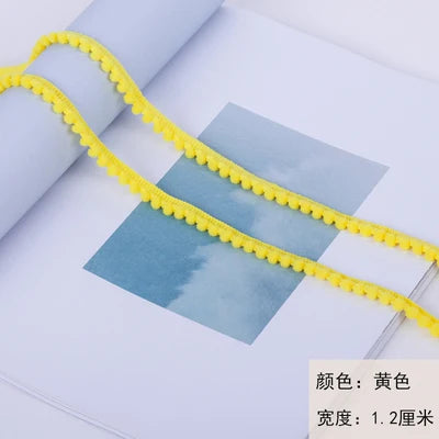 Pom Pom Trim Lace Ribbon Ball 11mm MINI