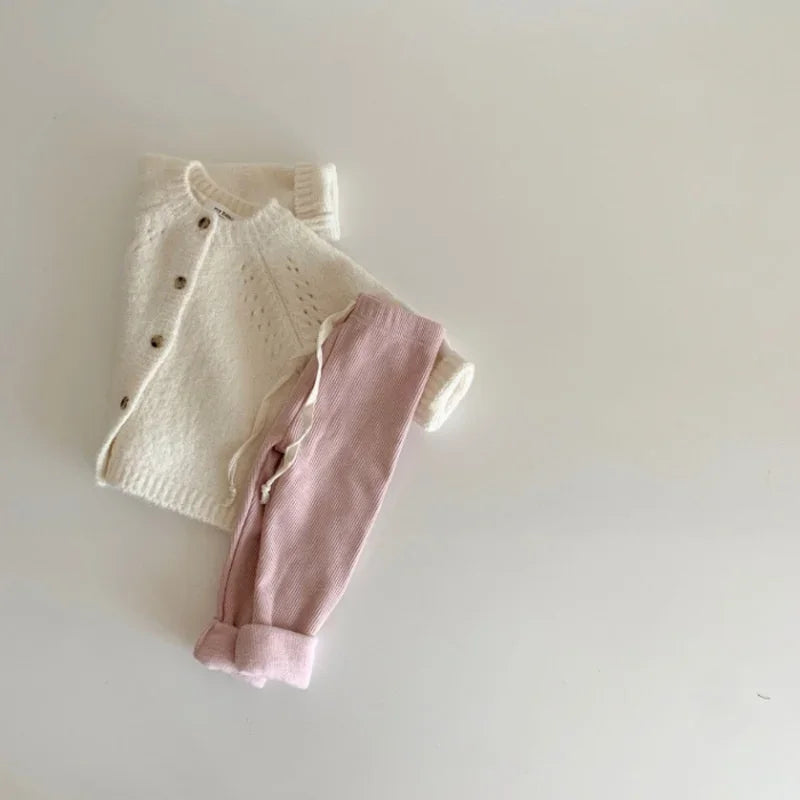 Autumn Spring Newborn Knitwear Long-sleeve Cotton Baby Jacket
