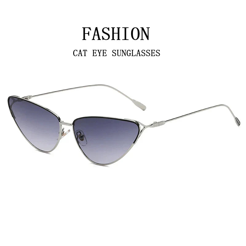 New Cat Eye Sunglasses Women Trendy 2023 Vintage