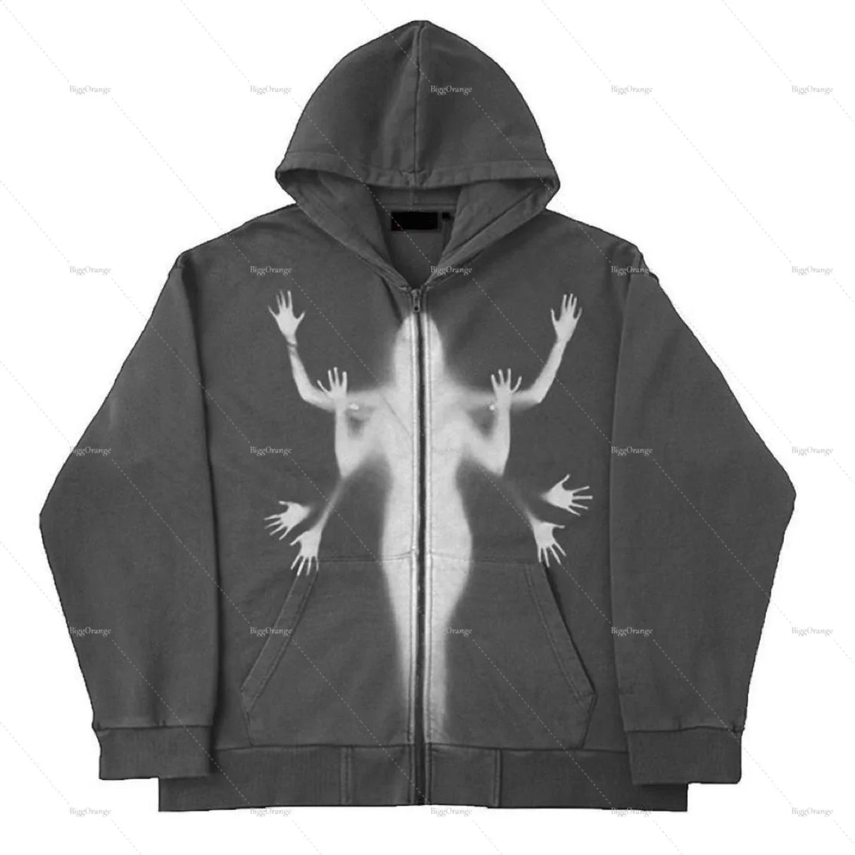 High quality Men Hip Hop Sweatshirt Hoodie Print