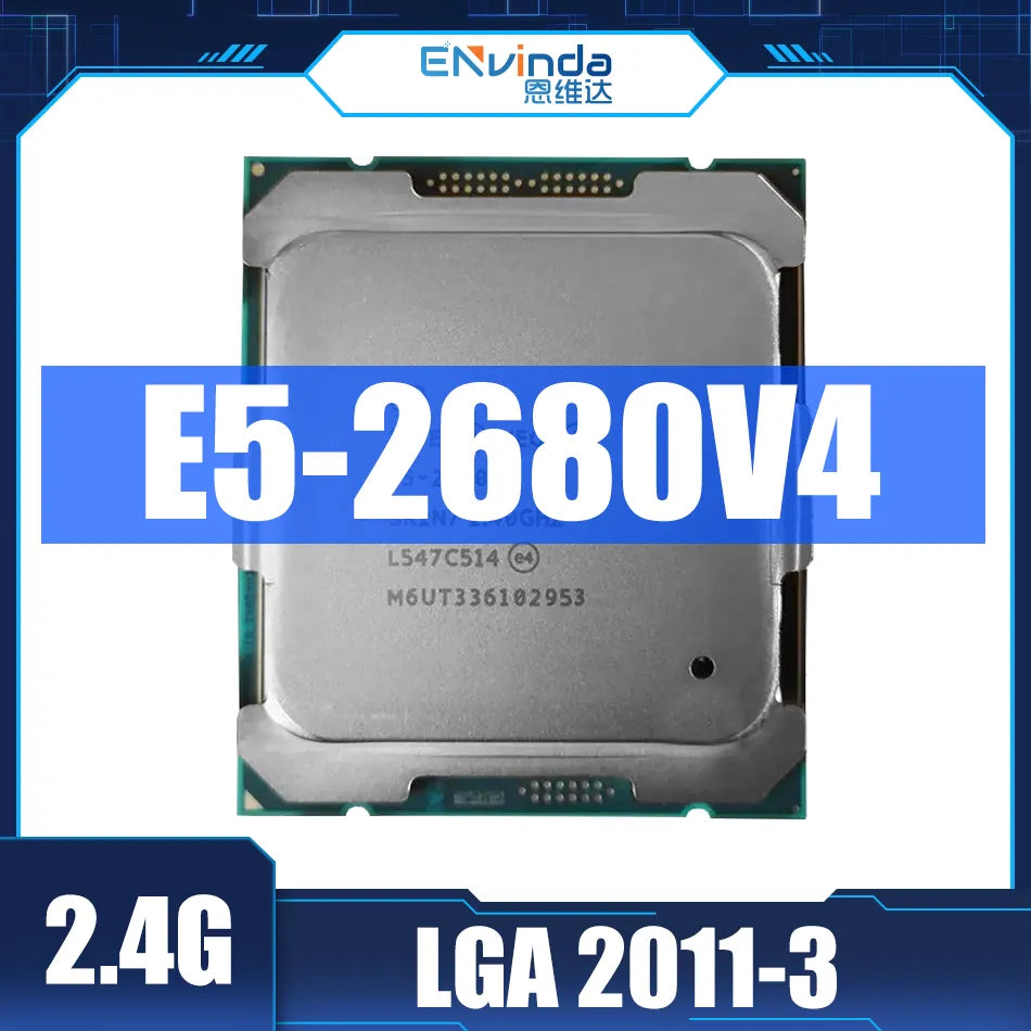 Used Intel XEON E5 2680 V4 CPU Processor