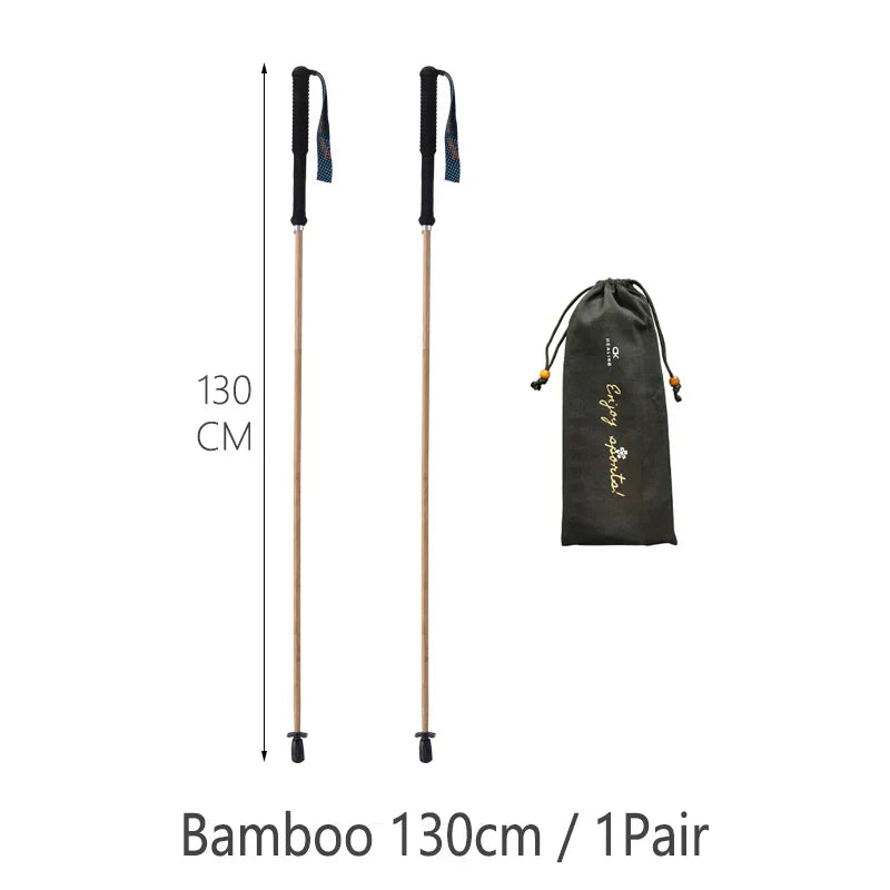 HEALING Ultra Light 115G Trekking Pole Carbon Folding