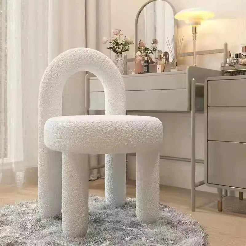 Modern Simple Vanity Chair Make Up Stool Nordic