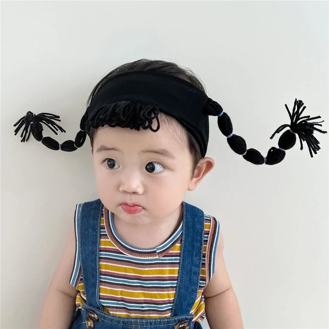 Baby Wig Braided Headbands for Kids Twist Hairbands