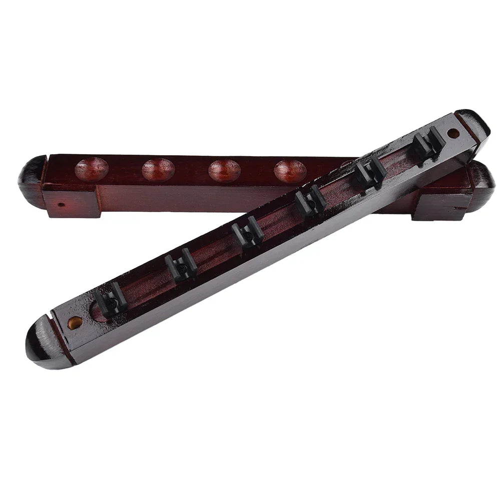 6pcs Billiard Cue Holder Wall Hanging Fishing Rod